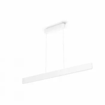 Pendelleuchte Philips Hue Ensis – Weiß- und Farblicht, Bluetooth, 220–240V, Ø40mm, Tiefe 1299mm, min. Höhe 164cm