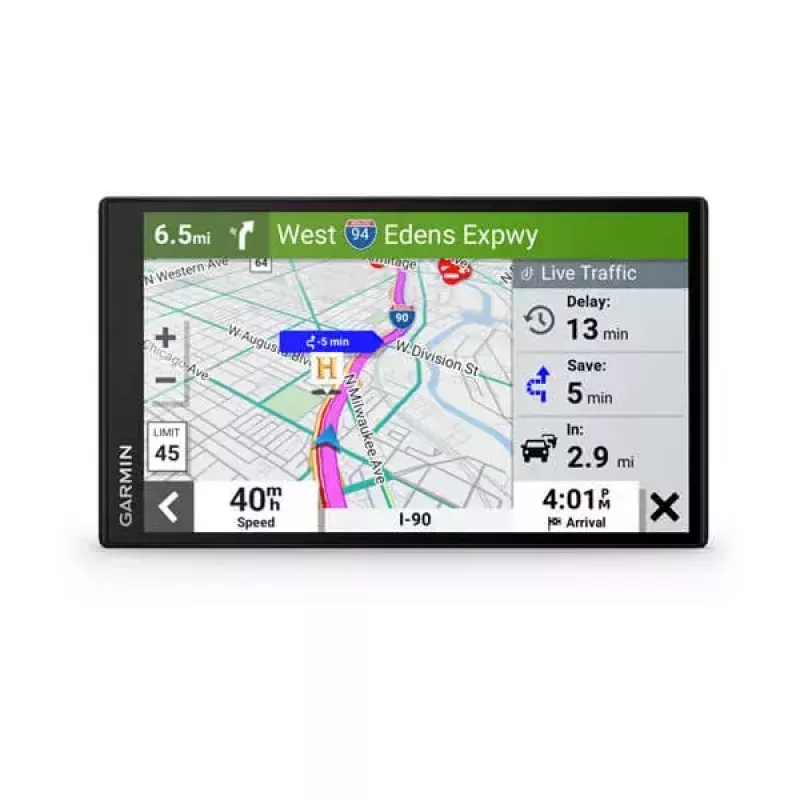 Auto GPS-Navigator GARMIN DriveSmart 76 — 7 Zoll TFT-Touchscreen, 32 GB Speicher, Wi‑Fi, Bluetooth, lebenslange Kartenupdates (EU MT-S)