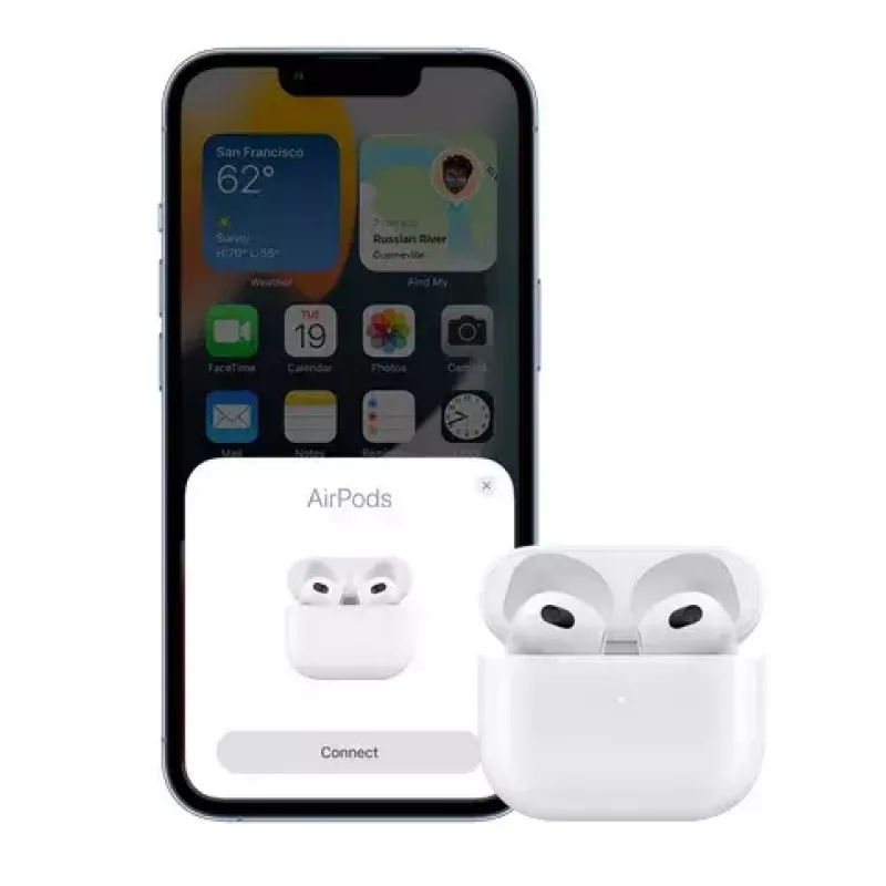 Apple AirPods 3. Generation + MagSafe Ladecase Anrufe/Musik Bluetooth Weiß