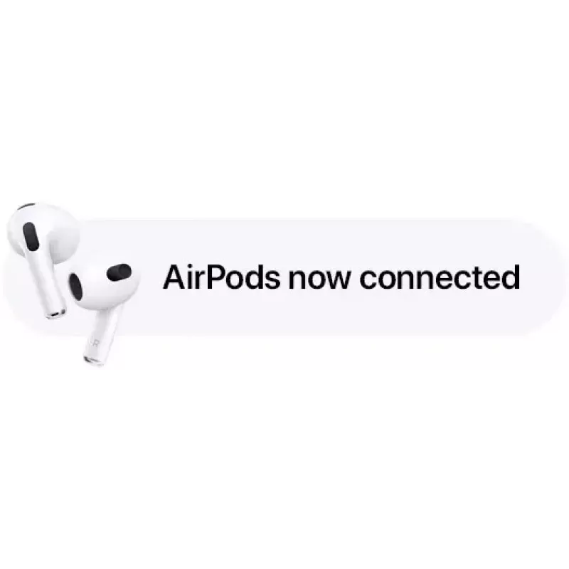 Apple AirPods 3. Generation + MagSafe Ladecase Anrufe/Musik Bluetooth Weiß
