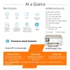 HP ENVY Inspire 7220e kabelloser All-in-One-Farbdrucker, Instant Ink; Kopierer, Scanner