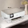 HP ENVY Inspire 7220e kabelloser All-in-One-Farbdrucker, Instant Ink; Kopierer, Scanner