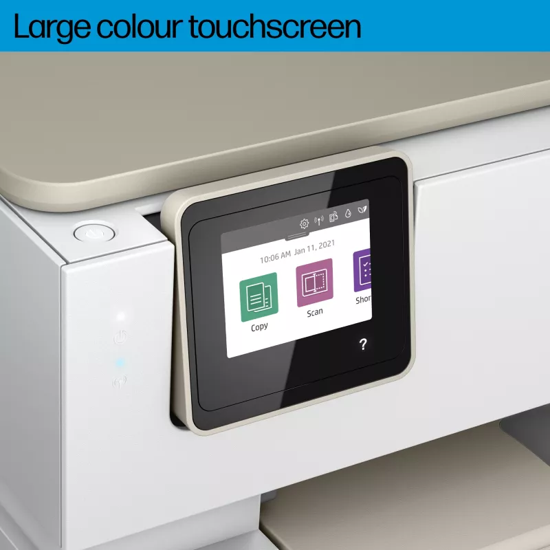 HP ENVY Inspire 7220e kabelloser All-in-One-Farbdrucker, Instant Ink; Kopierer, Scanner