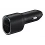 Autoladegerät Samsung EP-L4020 40W (12V Eingang) USB-C 25W+15W schwarz für Smartphones