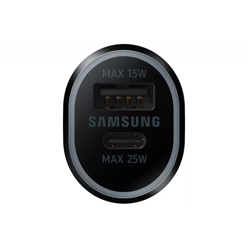 Autoladegerät Samsung EP-L4020 40W (12V Eingang) USB-C 25W+15W schwarz für Smartphones
