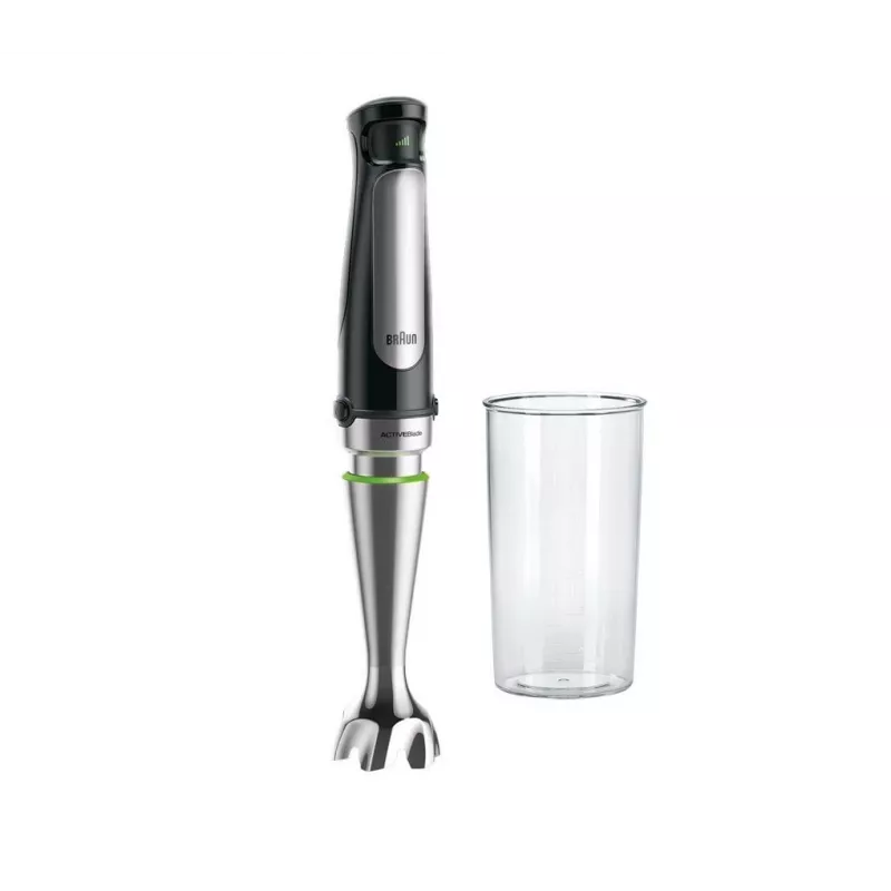 Braun MQ 7000X 0,6 L Stabmixer 1000 W Schwarz, Satinstahl