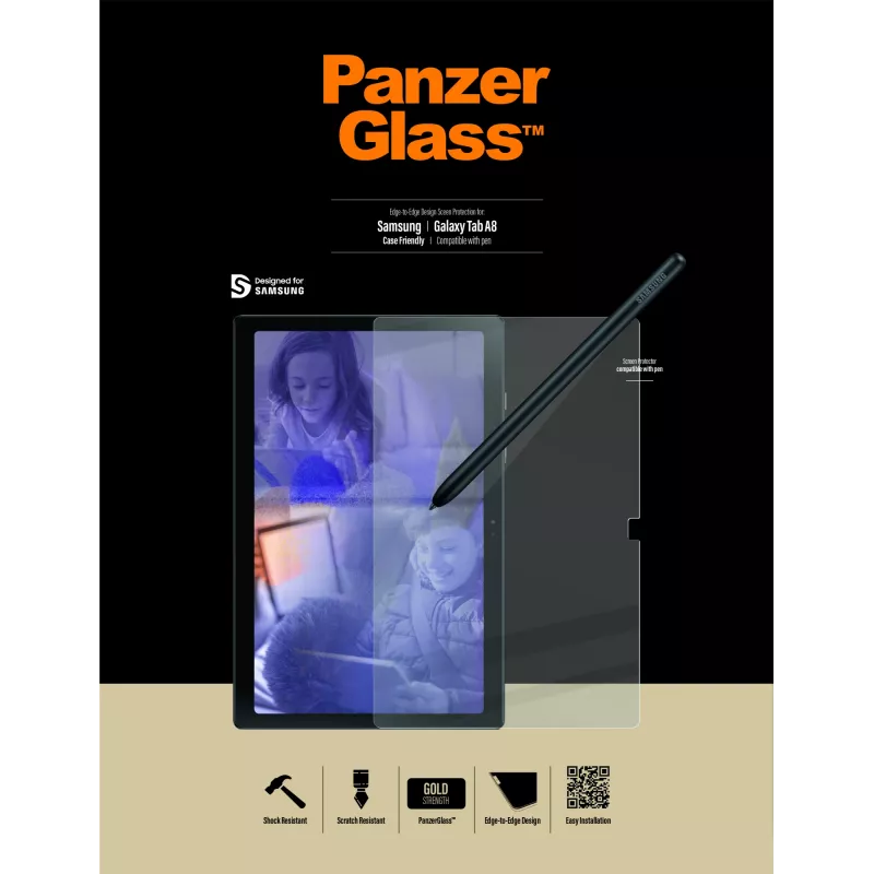 PanzerGlass Displayschutzglas für Samsung Galaxy Tab A8