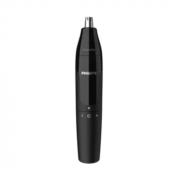 Präzisionstrimmer Philips NT1620/15 für Ohr und Nase, schwarz, batteriebetrieben
