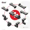 USB Typ-C Gen2 abgewinkeltes Adapter-Set, 2 Stück CLUB3D CAC-1528 — USB-C auf USB-C, unterstützt 4K@120Hz