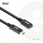 CLUB3D USB Gen1 Type-C Verlängerungskabel 5 Gbit/s 60 W (20 V/3 A) 4K60Hz M/F 2 m/6,56 ft