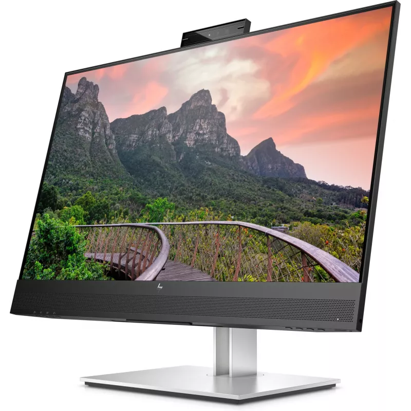 HP E-Series E27m G4 QHD USB-C Konferenzmonitor, 68,6 cm (27 Zoll), 2560 x 1440 Pixel, Quad HD, LCD, 5 ms, Schwarz