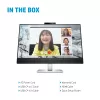HP E-Series E27m G4 QHD USB-C Konferenzmonitor, 68,6 cm (27 Zoll), 2560 x 1440 Pixel, Quad HD, LCD, 5 ms, Schwarz