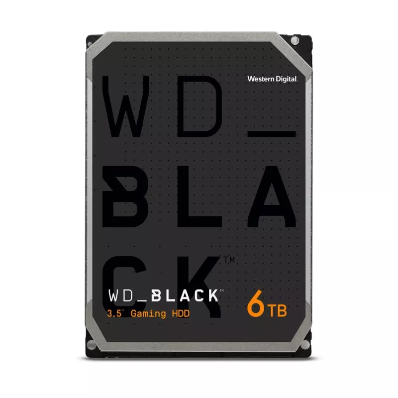 WESTERN DIGITAL Festplatte - Wd Schwarz WD6004FZWX - 6TB - SATA 6Gb/s - 3,5 inch - 7200 U/min - 128 MB Puffer