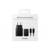 Samsung EP-T4510 universelles AC-Ladegerät für den Innenbereich mit Schnellladen 45W USB-C PD 3.0 Schwarz