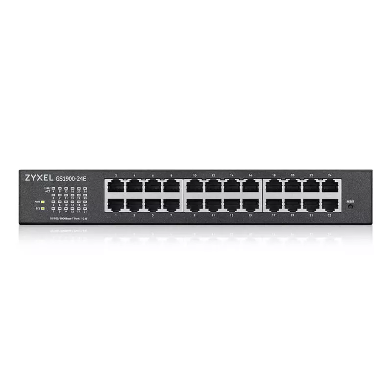 Zyxel GS1900-24E-EU0103F Netzwerk-Switch Managed L2 Gigabit Ethernet (10/100/1000) 1U Schwarz