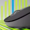 LOGITECH Signature M650 L Kabellose Maus – Für große Hände – Rechtshänder – Graphit