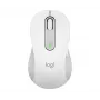 LOGITECH Signature M650 Kabellose Maus Off-White L Links