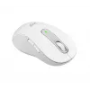 LOGITECH Signature M650 Kabellose Maus Off-White L Links