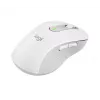 LOGITECH Signature M650 Kabellose Maus Off-White L Links