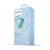 Elektrische Schallzahnbürste Philips HX3651/12 — sanfter Modus, integrierter Li‑Ion-Akku, 1 Bürstenkopf, weiß/blau