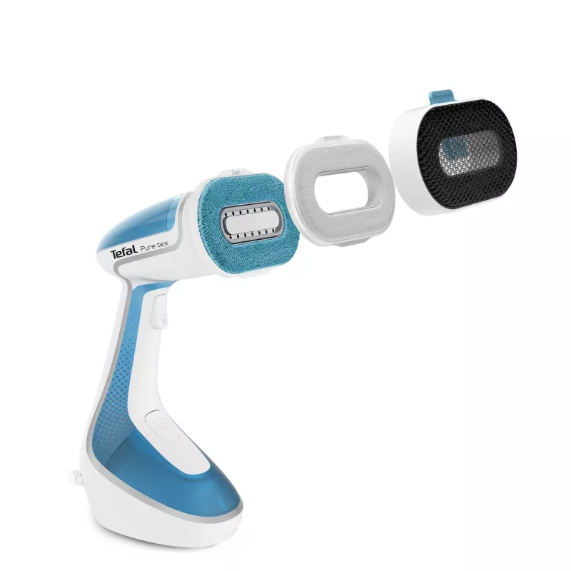 Handdampfglätter Tefal Pure Tex DT9530G0 1700 W, 0,2 L Wassertank, Keramiksohle, 30 g/min Dampf, 90 g/min Dampfstoß
