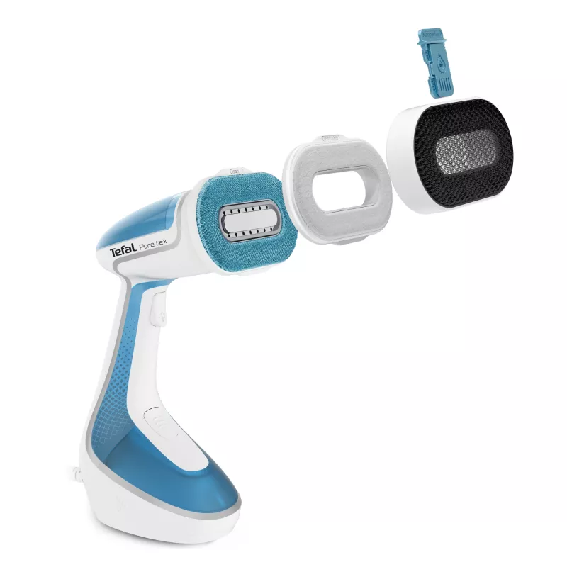 Handdampfglätter Tefal Pure Tex DT9530G0 1700 W, 0,2 L Wassertank, Keramiksohle, 30 g/min Dampf, 90 g/min Dampfstoß
