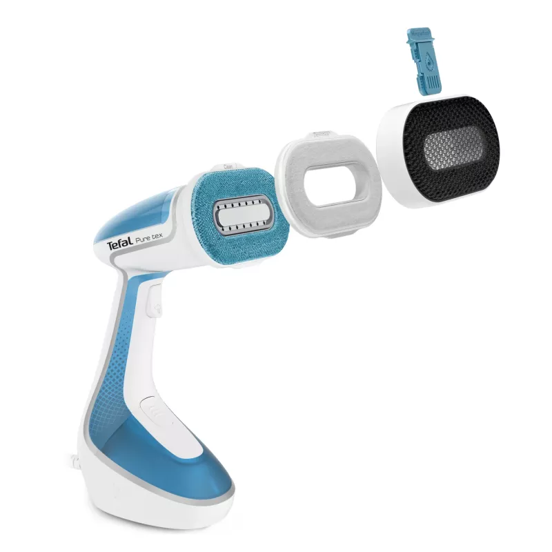 Handdampfglätter Tefal Pure Tex DT9530G0 1700 W, 0,2 L Wassertank, Keramiksohle, 30 g/min Dampf, 90 g/min Dampfstoß