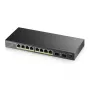 Zyxel GS1100-10HP v2 Unmanaged Gigabit Ethernet (10/100/1000) Power over Ethernet (PoE) Schwarz
