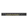 Zyxel GS1100-10HP v2 Unmanaged Gigabit Ethernet (10/100/1000) Power over Ethernet (PoE) Schwarz