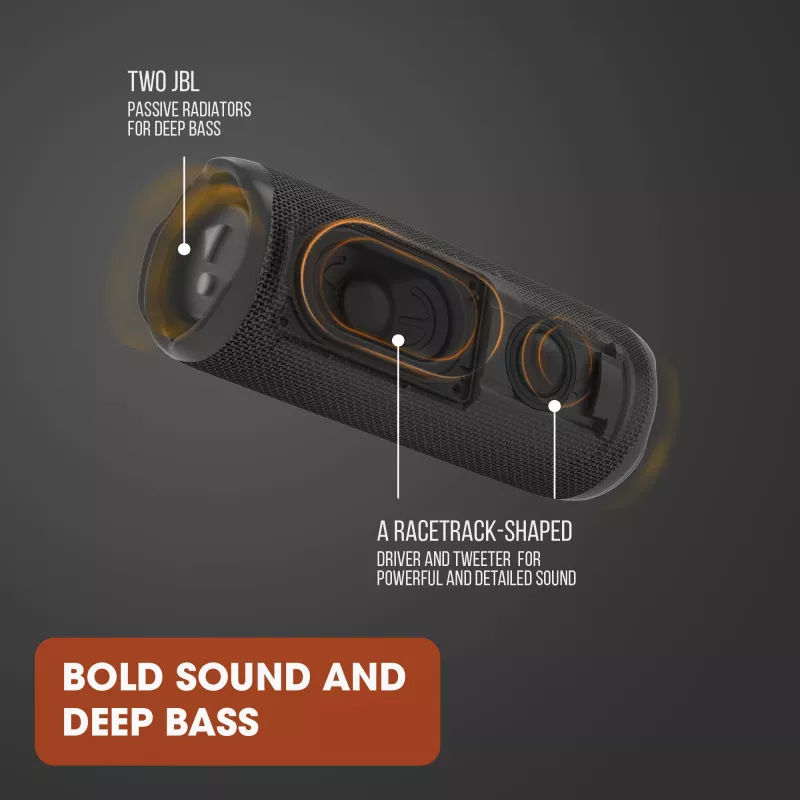 Tragbarer Stereo-Lautsprecher JBL FLIP 6 RED