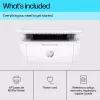 Multifunktions-Laserdrucker HP LaserJet MFP M140w — Mono, 20 ppm, 600×600 DPI, A4, Wi‑Fi, Ethernet, Weiß