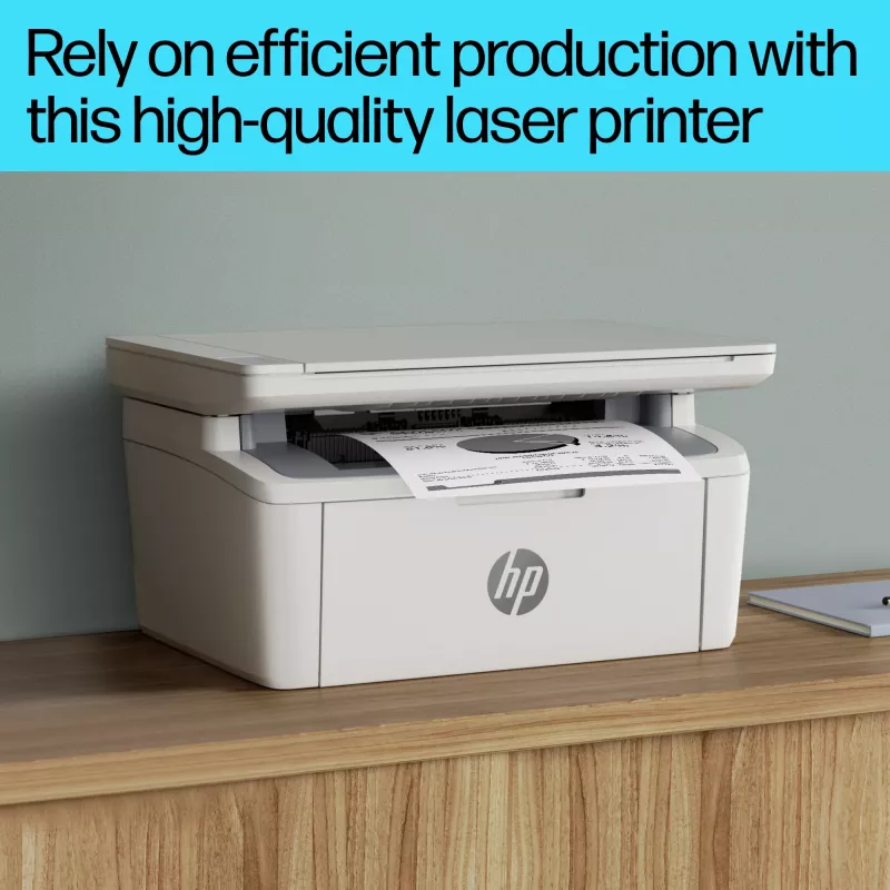 Multifunktions-Laserdrucker HP LaserJet MFP M140w — Mono, 20 ppm, 600×600 DPI, A4, Wi‑Fi, Ethernet, Weiß