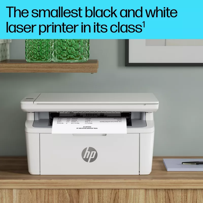 Multifunktions-Laserdrucker HP LaserJet MFP M140w — Mono, 20 ppm, 600×600 DPI, A4, Wi‑Fi, Ethernet, Weiß