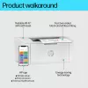 HP LaserJet M110w Drucker, Laser, 600 x 600 DPI, A4, 20 ppm, Netzwerkfähig, Weiß