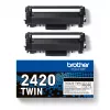 Toner Brother TN2420 TWIN-Pack 3000 Seiten Schwarz
