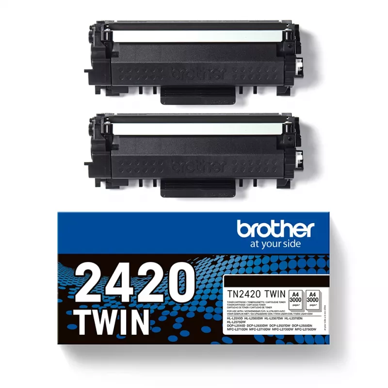 Toner Brother TN2420 TWIN-Pack 3000 Seiten Schwarz