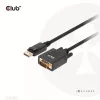 DisplayPort to VGA Kabel M/M CLUB3D CAC-1012 2m