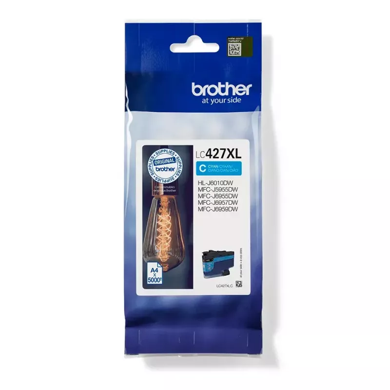 Brother LC-427XLC Tintenpatrone 1 St. Original Hochkapazität (XL) Cyan