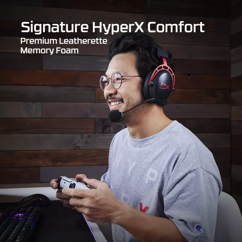 HyperX Cloud Alpha - Gaming-Headset (Schwarz-Rot)