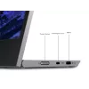 Monitor Lenovo L15 15,6 Zoll LED IPS Full HD 1920×1080, 60 Hz, 14 ms, 250 cd/m², USB-C PD 65 W, VESA, höhenverstellbar