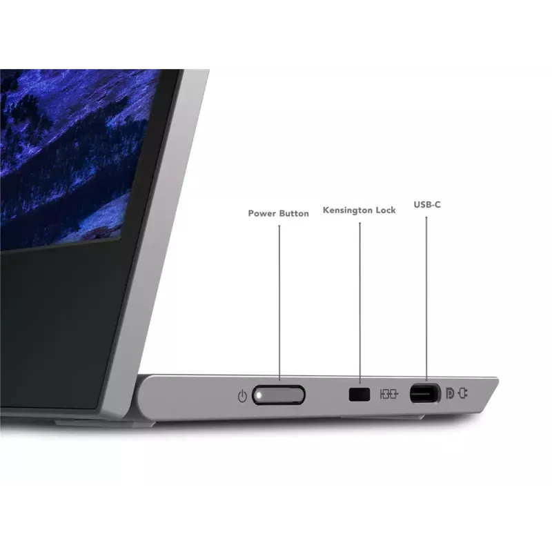 Monitor Lenovo L15 15,6 Zoll LED IPS Full HD 1920×1080, 60 Hz, 14 ms, 250 cd/m², USB-C PD 65 W, VESA, höhenverstellbar
