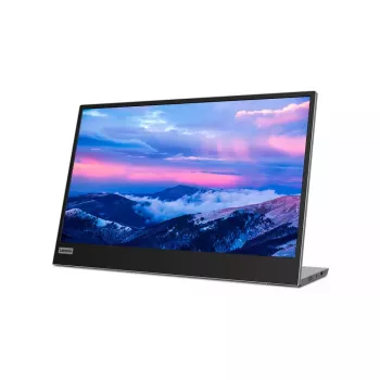 Monitor Lenovo L15 15,6 Zoll LED IPS Full HD 1920×1080, 60 Hz, 14 ms, 250 cd/m², USB-C PD 65 W, VESA, höhenverstellbar