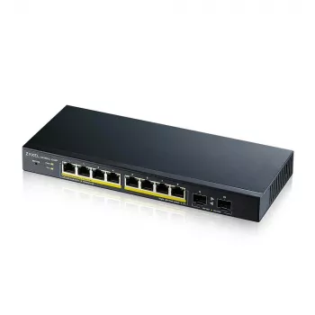 Zyxel GS1900-10HP Managed L2 Gigabit Ethernet (10/100/1000) Power over Ethernet (PoE) Schwarz