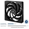 ARCTIC P12 Slim PWM PST Druckoptimierter 120-mm-PWM-Lüfter mit integriertem Y-Kabel