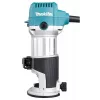 Makita RT0702CX2J Oberfräse — 710 W, 10.000–34.000 U/min, 8 mm Spannzange, 0–40 mm Tiefe, 1,8 kg