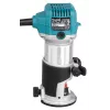 Makita RT0702CX2J Oberfräse — 710 W, 10.000–34.000 U/min, 8 mm Spannzange, 0–40 mm Tiefe, 1,8 kg
