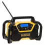 Tragbares Radio DeWALT DCR029-QW DAB UKW, Netz-/Gleichstrombetrieb, Bluetooth, USB-Ladefunktion, Display, schwarz/gelb