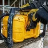 Tragbares Radio DeWALT DCR029-QW DAB UKW, Netz-/Gleichstrombetrieb, Bluetooth, USB-Ladefunktion, Display, schwarz/gelb