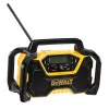 Tragbares Radio DeWALT DCR029-QW DAB UKW, Netz-/Gleichstrombetrieb, Bluetooth, USB-Ladefunktion, Display, schwarz/gelb