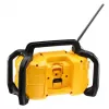 Tragbares Radio DeWALT DCR029-QW DAB UKW, Netz-/Gleichstrombetrieb, Bluetooth, USB-Ladefunktion, Display, schwarz/gelb